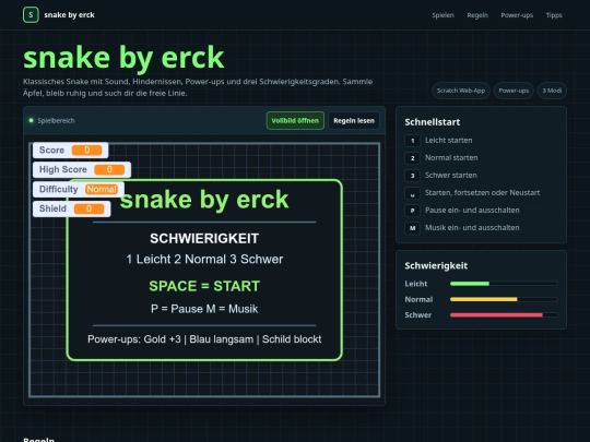 Snake screenshot
