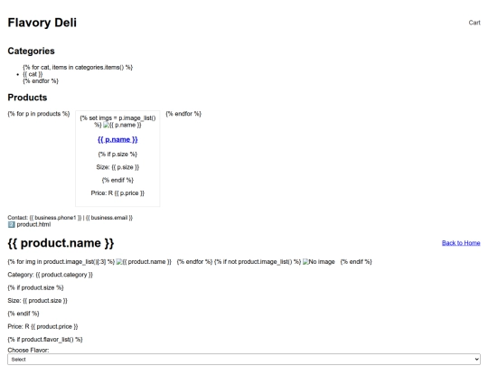 index screenshot