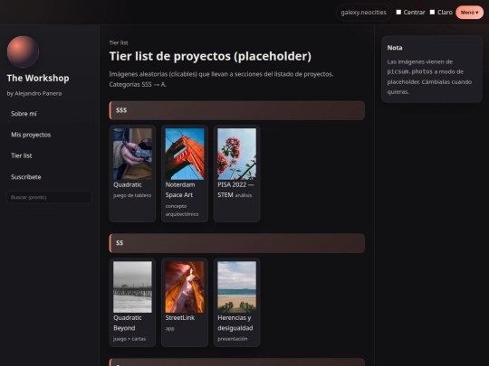tierlist screenshot