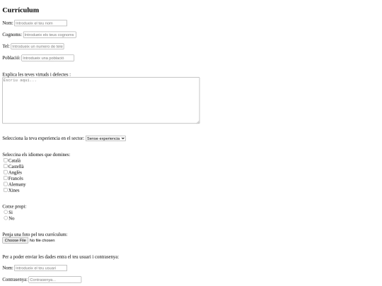 Pràctica 2/formulari screenshot