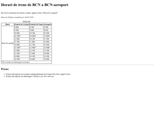 Pràctica 3/horarios screenshot