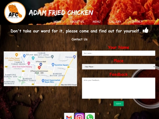 contact screenshot