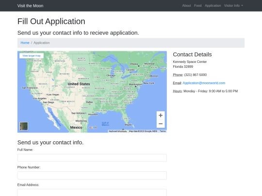 contact screenshot
