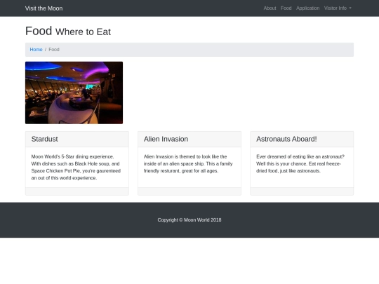 services screenshot