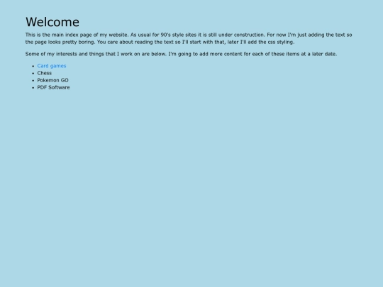index screenshot
