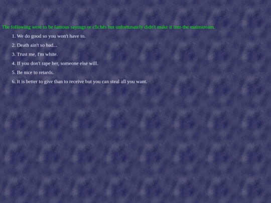 sayings screenshot