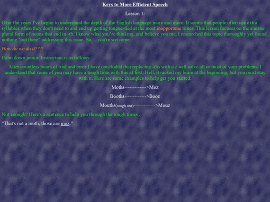 speech screenshot