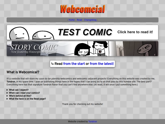 webcomical screenshot