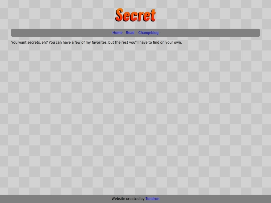 webcomical/secret screenshot
