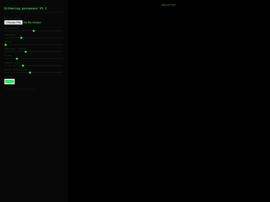 dither screenshot
