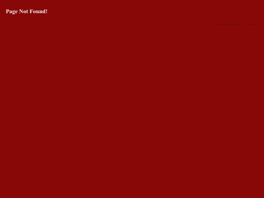 not_found screenshot
