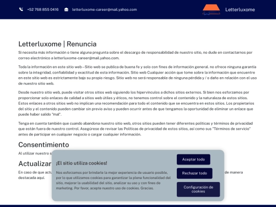 disclaimerNotice screenshot