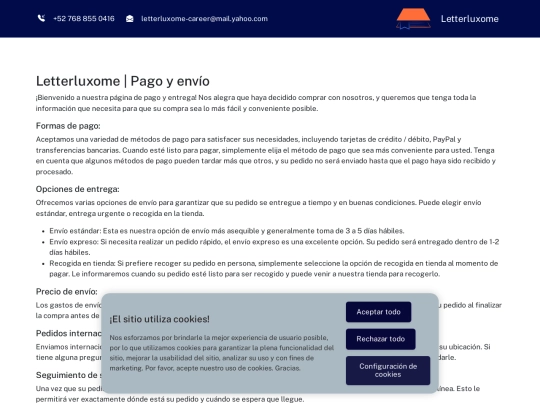 paymentInfo screenshot