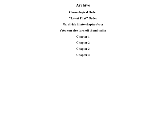 webcomic/archive screenshot