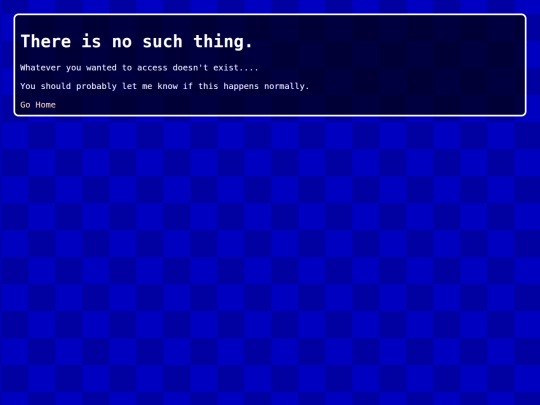 not_found screenshot
