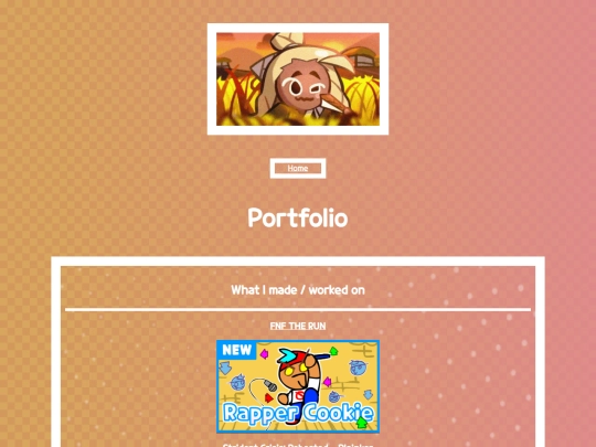 portfolio screenshot