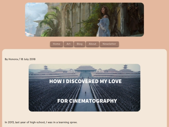 blog/2018-07-18-How-I-discovered-my-love-for-cinematography screenshot