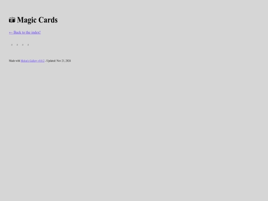 gallery/magic-cards screenshot