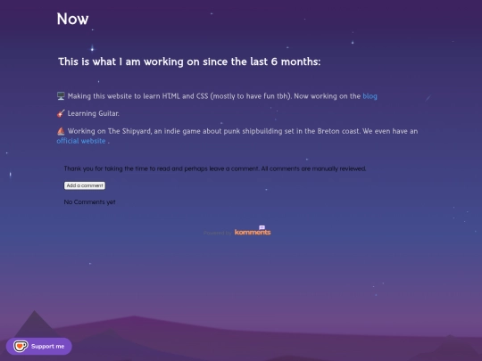 now screenshot