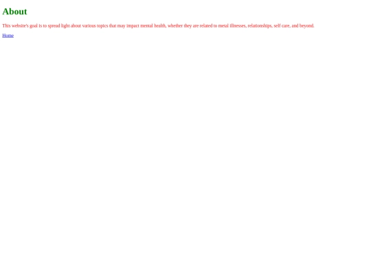 AboutPage screenshot