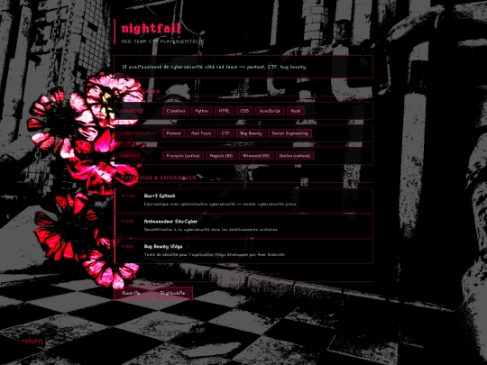 html/about screenshot