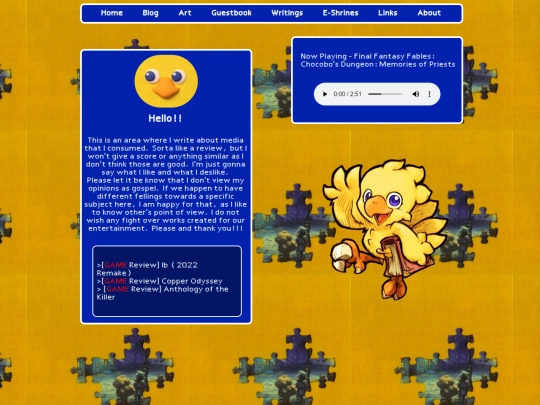 writing screenshot