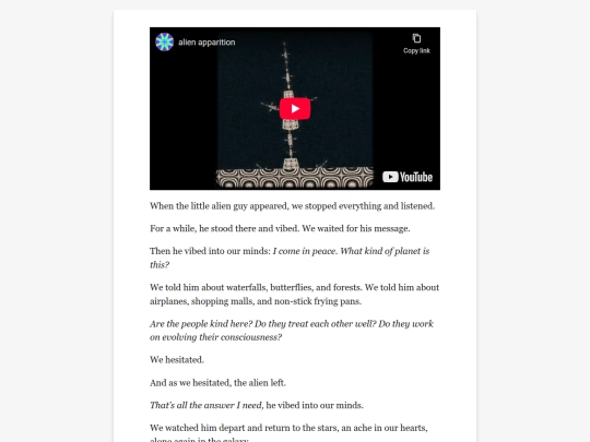 alienapparition screenshot