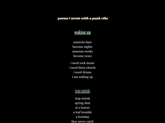 punkpoems screenshot