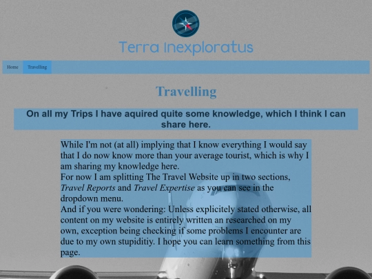 Travelling screenshot
