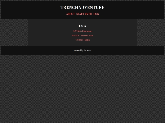 log screenshot