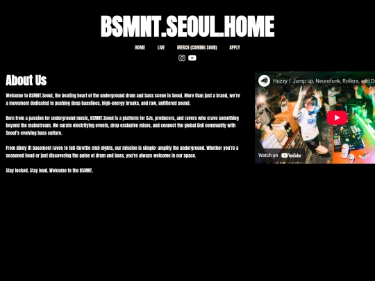 bsmntseoulhome screenshot