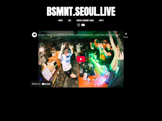 bsmntseoullive screenshot