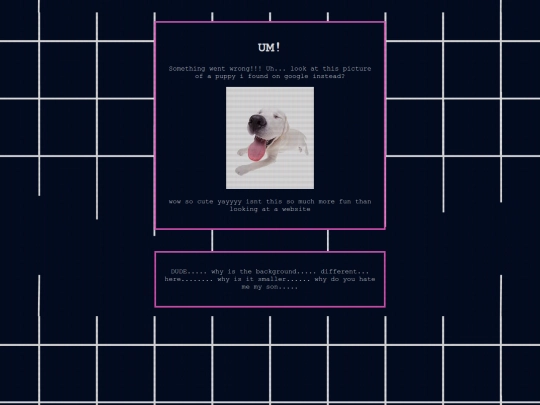 not_found screenshot