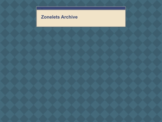blog/archive screenshot