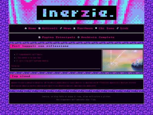 tags/riflessione screenshot