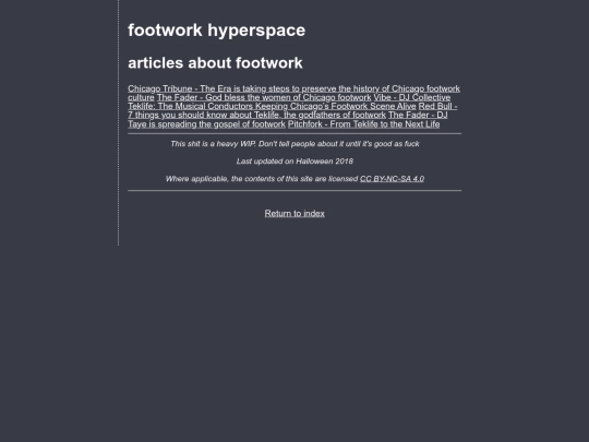 footwork screenshot