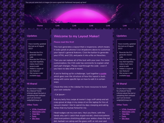 start screenshot
