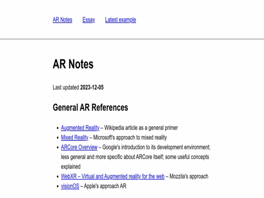 index screenshot