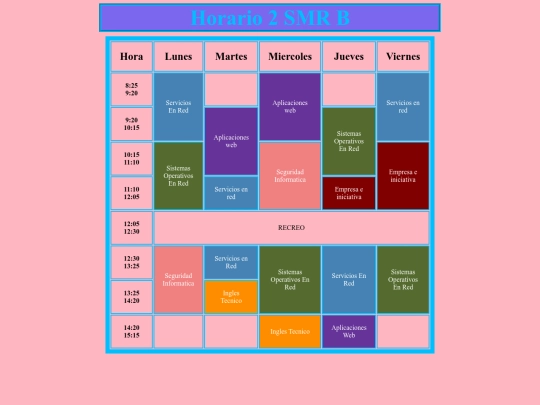 proyecto_horario/horario screenshot