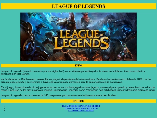 proyecto_lol/inicio screenshot