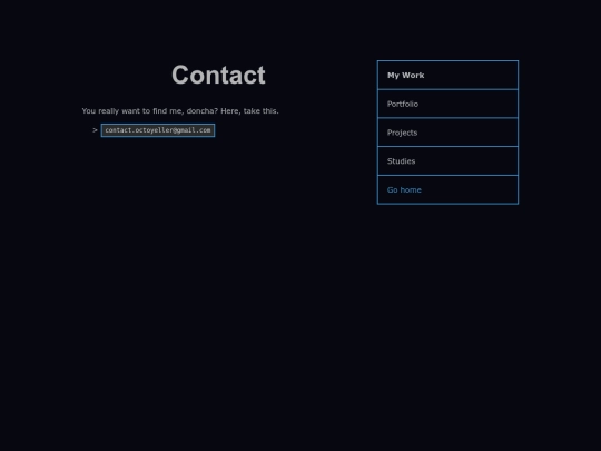 contact screenshot