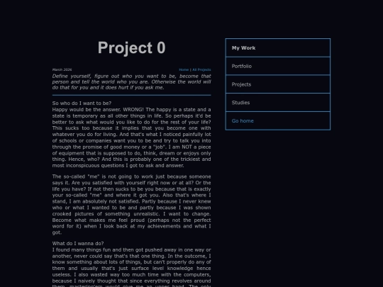 projects/0 screenshot