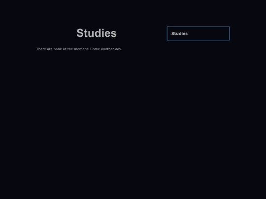studies screenshot