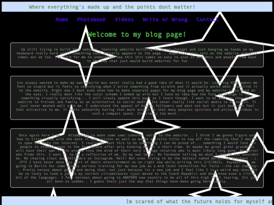 blog screenshot