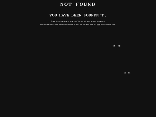 not_found screenshot
