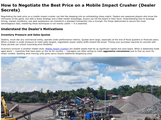 how_to_negotiate_the_best_price_on_a_mobile_impact_crusher_dealer_secrets screenshot