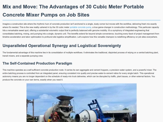 mix-and-move-the-advantages-of-30-cubic-meter-portable-concrete-mixer-pumps-on-job-sites screenshot