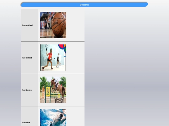 Deportes screenshot