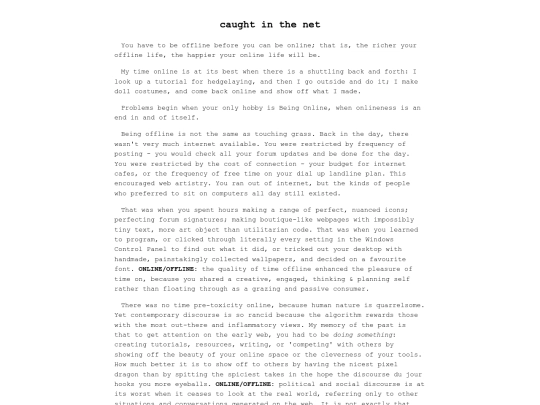 blog/offline-online screenshot