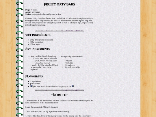 kitchen/fruityoaty screenshot